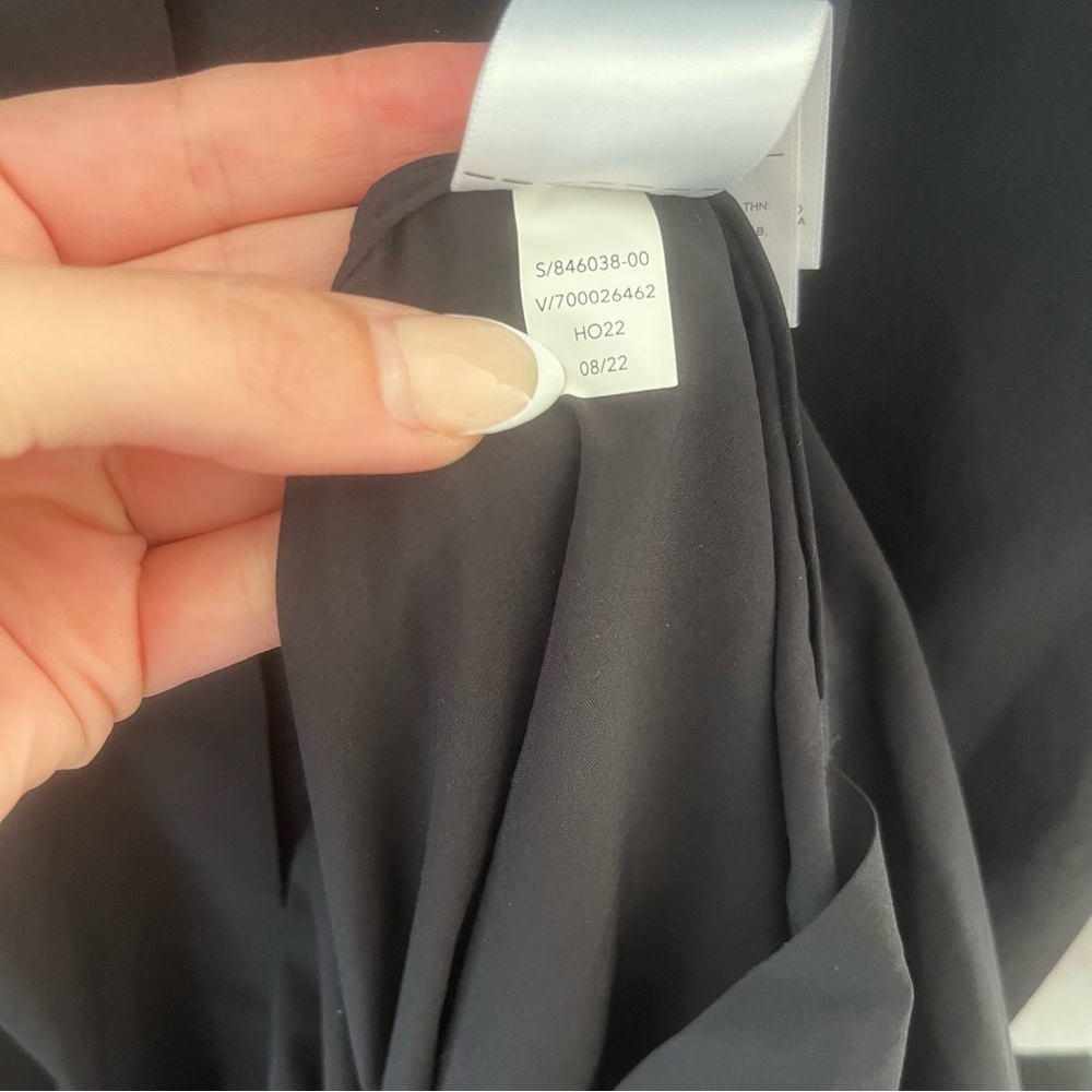 ATHLETA Urbanite Dress Black #846038 Casual Shirt Style Missing BELT Size S/P - Picture 13 of 16